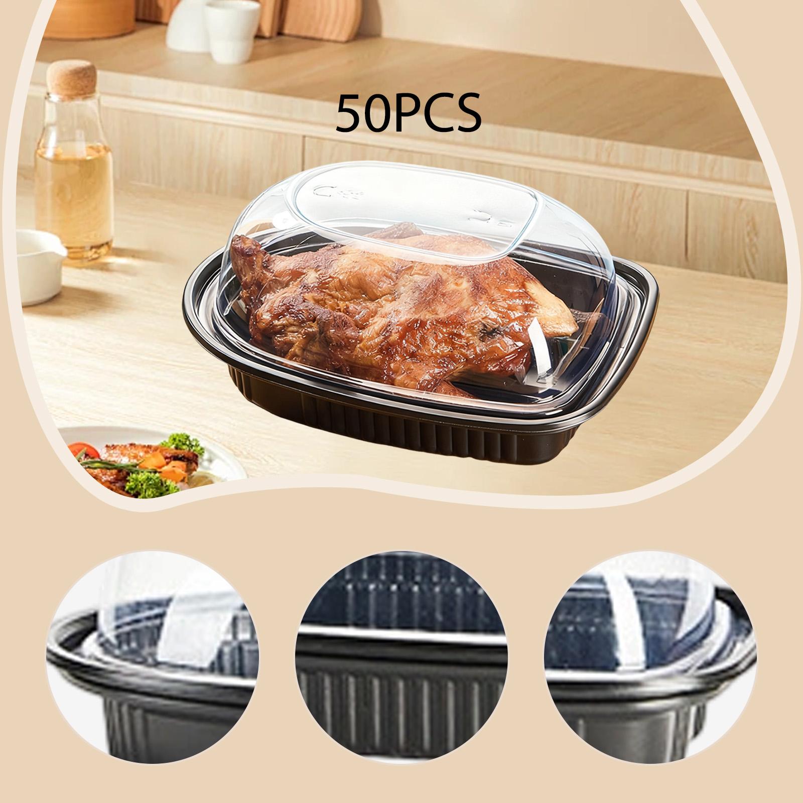 로티세리 치킨 로스터 일회용 테이크 아웃 박스 대형 식 - Meal Prep Chicken 리뷰 및 가격