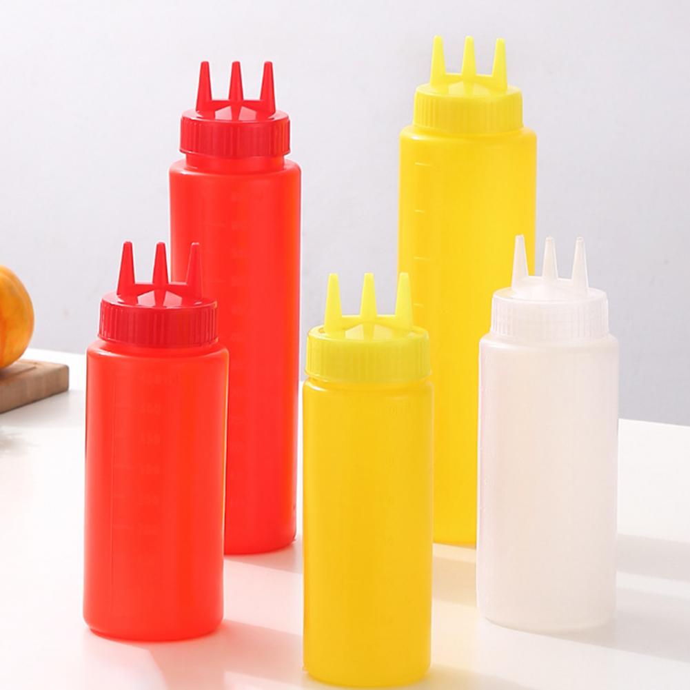 플라스틱 압착식 소스병 새로운 압착식 눈금표시 잼 용기 - Sauce Squeeze Bottle 리뷰 및 가격