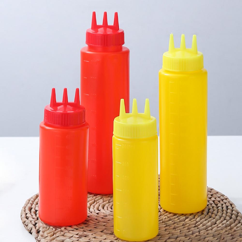 플라스틱 압착식 소스병 새로운 압착식 눈금표시 잼 용기 - Sauce Squeeze Bottle 리뷰 및 가격