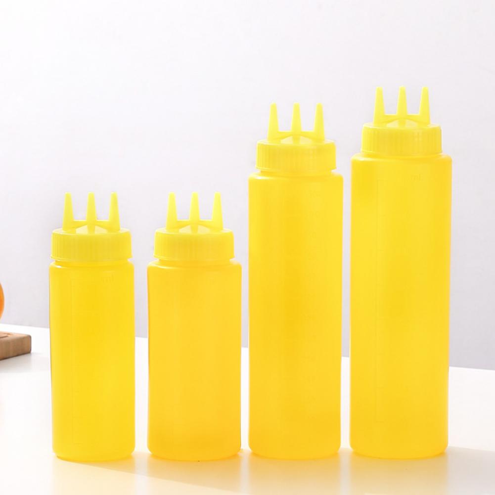 플라스틱 압착식 소스병 새로운 압착식 눈금표시 잼 용기 - Sauce Squeeze Bottle 리뷰 및 가격