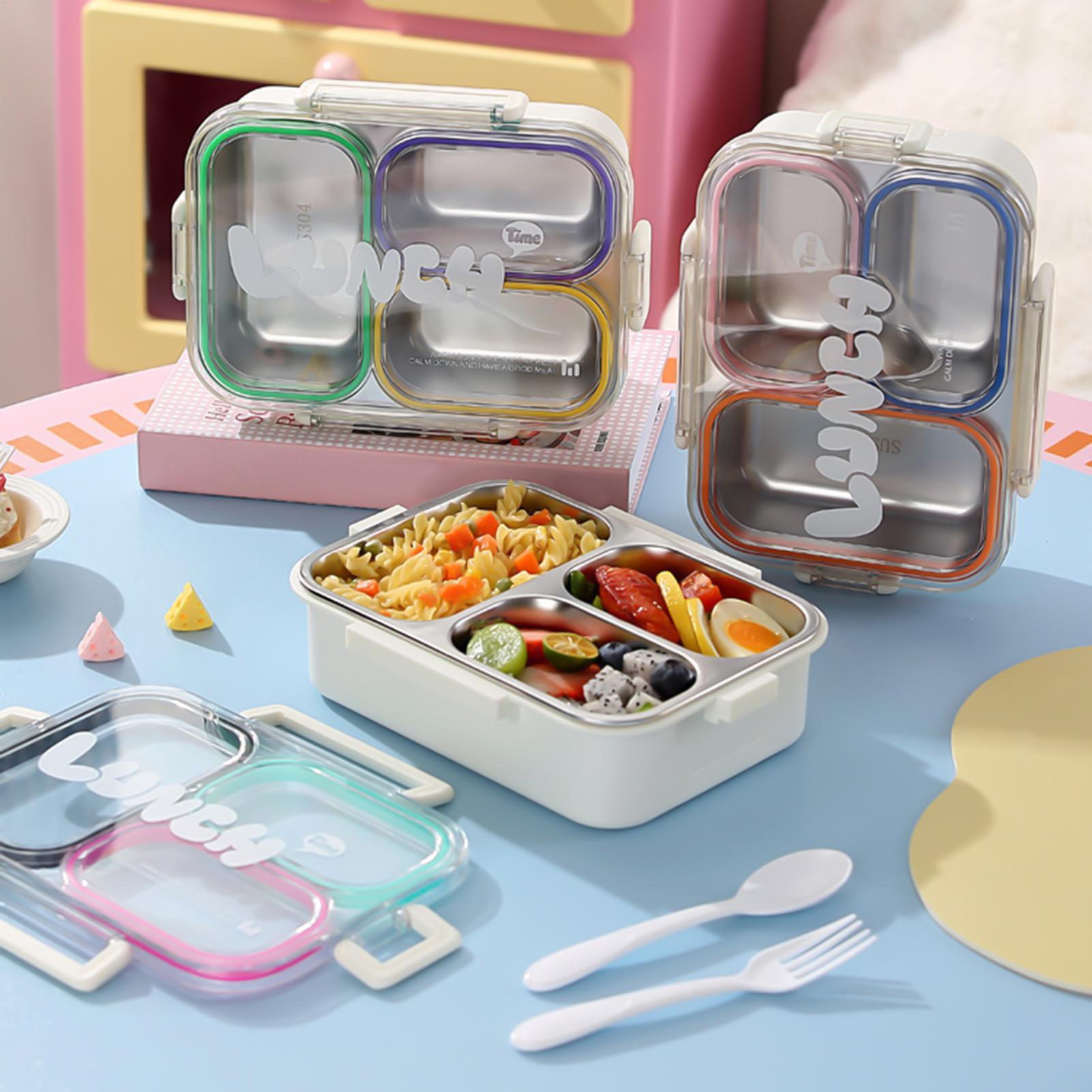 스테인리스 스틸 도시락통, 분리형, 누수 방지, 학생  - Meal Prep Microwave 리뷰 및 가격