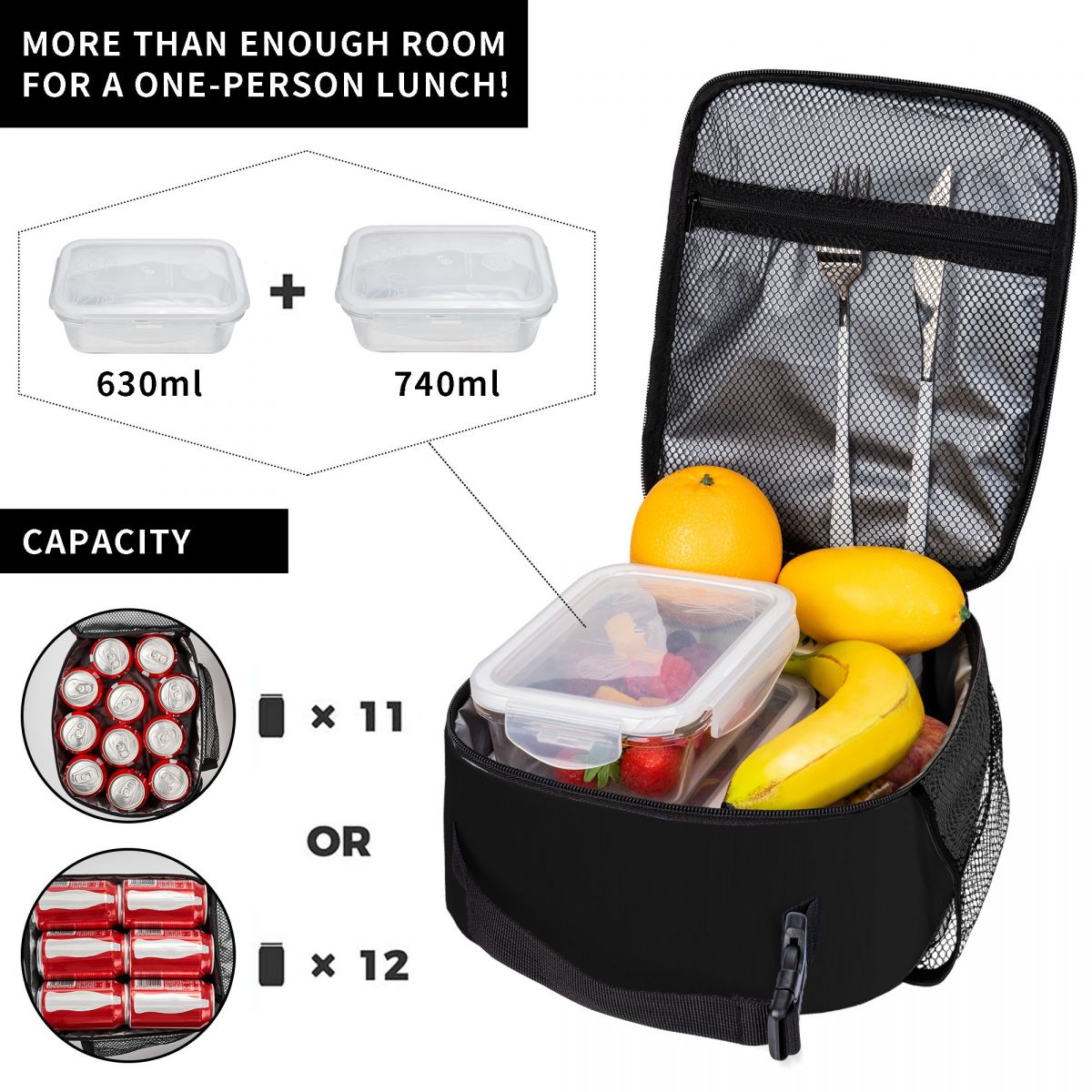 핫세일 컵헤드 02 3칸 경량 도시락 가방 사무실 식사 - Meal Prep For Office 리뷰 및 가격