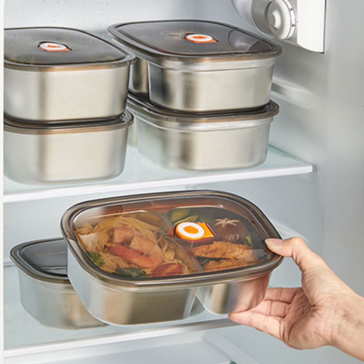 휴대용 304 스테인레스 스틸 도시락 전자레인지 가열  - Meal Prep Microwave 리뷰 및 가격