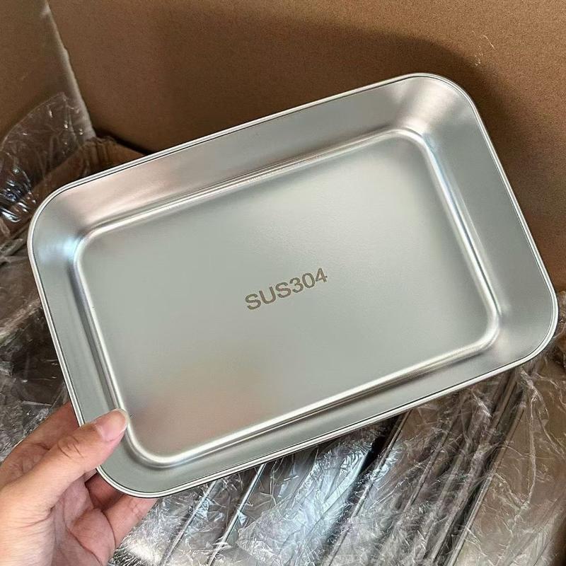신제품 12/3개입 304 스테인리스 스틸 식품 트레이 - Meal Prep For Office 리뷰 및 가격