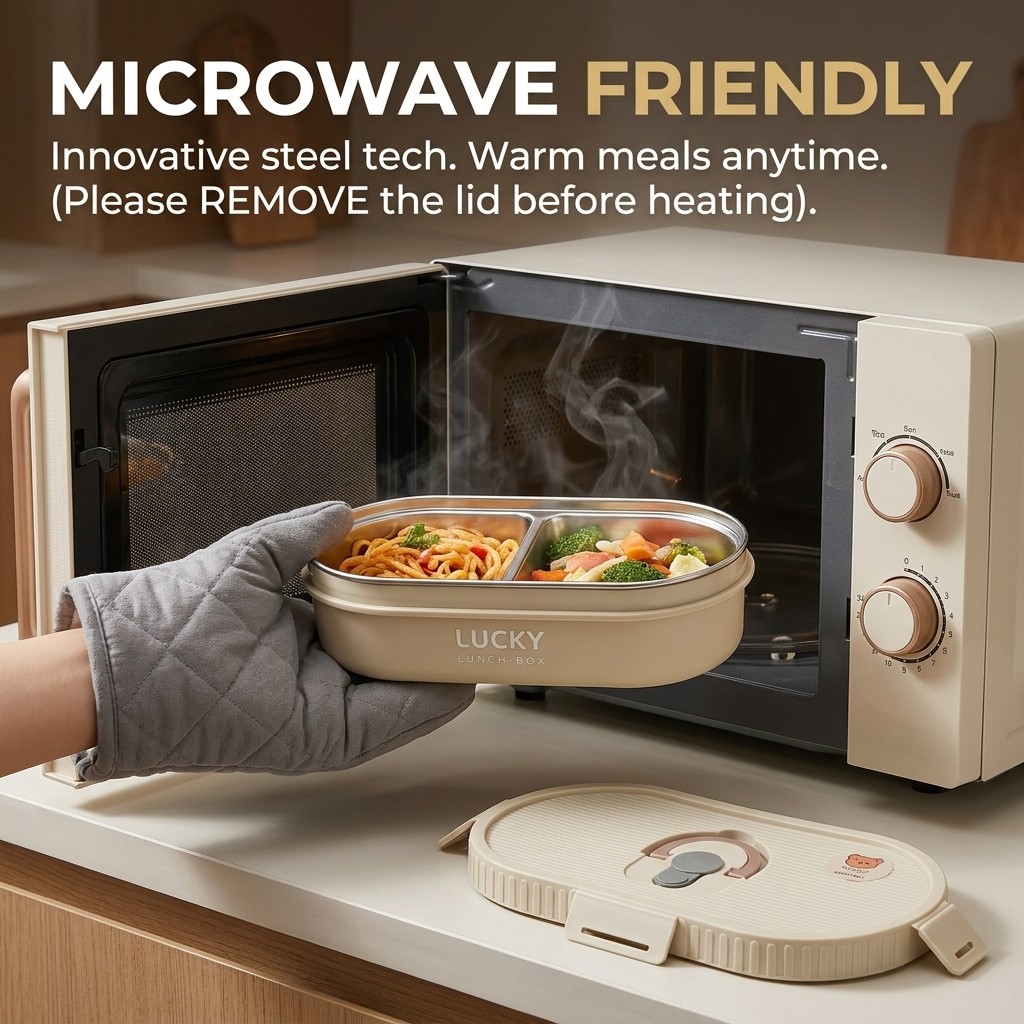 전자레인지용 304 스테인리스 도시락 세트, 새지 않는 - Meal Prep Microwave 리뷰 및 가격