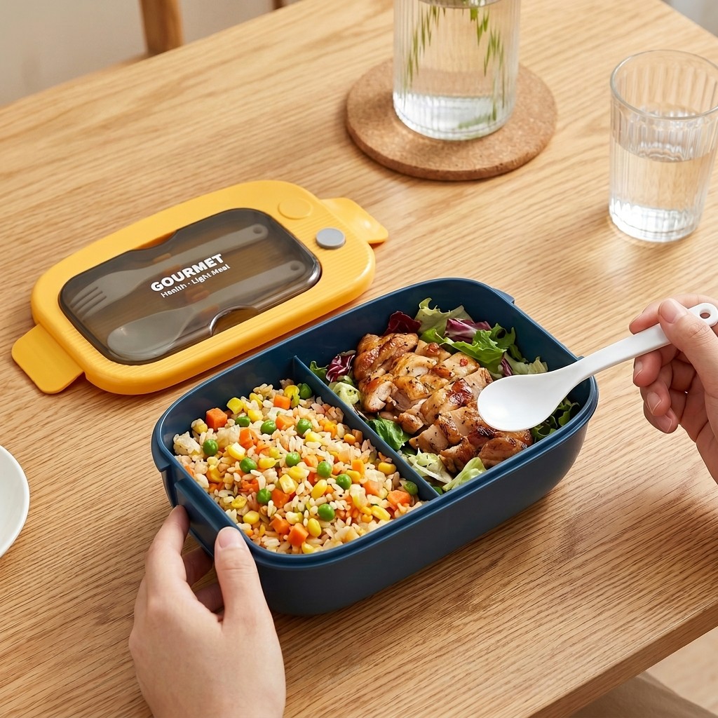 전자레인지용 플라스틱 도시락 2칸 누수방지 점심 도시락 - Meal Prep Microwave 리뷰 및 가격