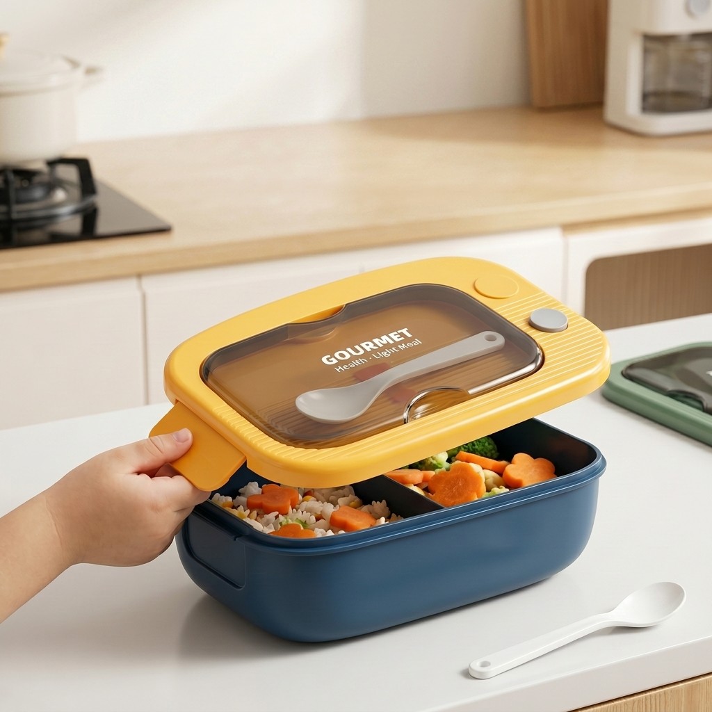 전자레인지용 플라스틱 도시락 2칸 누수방지 점심 도시락 - Meal Prep Microwave 리뷰 및 가격