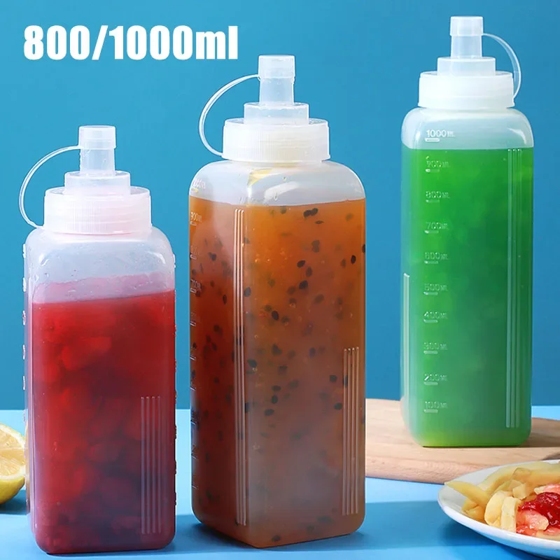 대용량 먼지 방지 스퀴즈 디스펜서 병 1000ml 샐러 - Sauce Squeeze Bottle 리뷰 및 가격