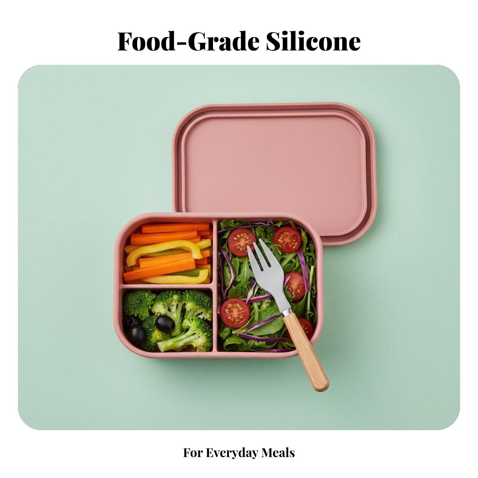 식품 등급 실리콘 도시락통, 전자레인지 사용 가능 벤토 - Meal Prep For Office 리뷰 및 가격