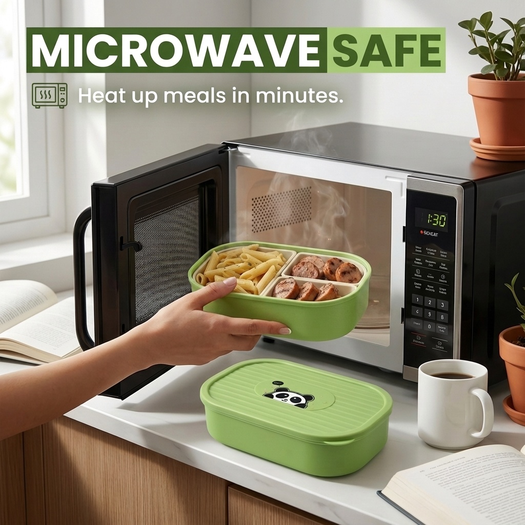 귀여운 플라스틱 분리형 도시락통 어린이 학생 휴대용 밀 - Meal Prep Microwave 리뷰 및 가격