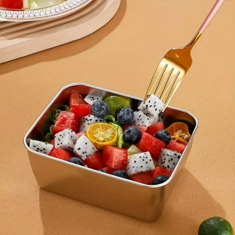 스테인리스 스틸 식품 보관 용기 세트 - 밀폐형 도시락 - Meal Prep For Office 리뷰 및 가격