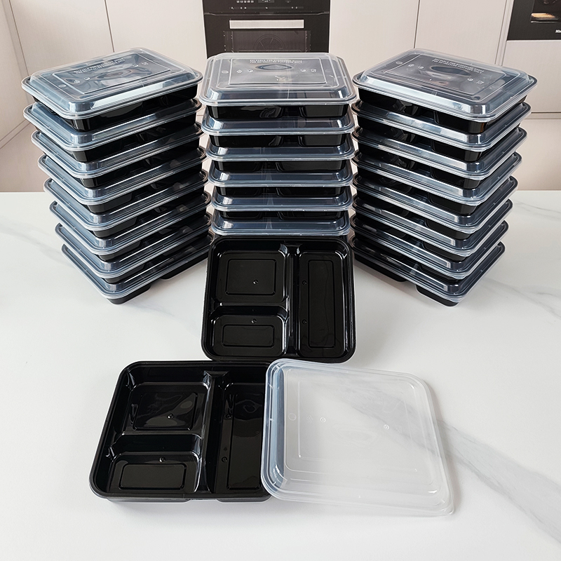 3칸 34온스/1000ml, 12/35개, 누수 방지  - Meal Prep For Office 리뷰 및 가격